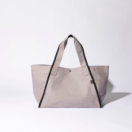 sasicco Urban Tote – Lavender, Mikawa Sashiko Cotton with Judo Fabric Handles