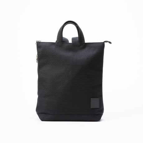 sasicco ポートサイドリュック 白と黒の市松 | 三河木綿 刺子織 | タネイ | 柔道着のカバン | port side ruck sack | white & black