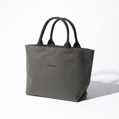 sasicco sasicco Tote – Gray, Mikawa Sashiko Cotton with Judo Fabric Handles