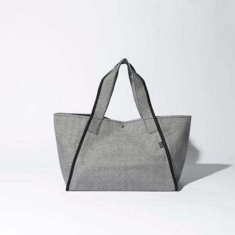 sasicco Urban Tote – Lavender, Mikawa Sashiko Cotton with Judo Fabric Handles
