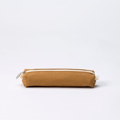 sasicco ペンケース カーキ | 三河木綿 刺子織 | タネイ | 柔道着のカバン | pen case | khaki