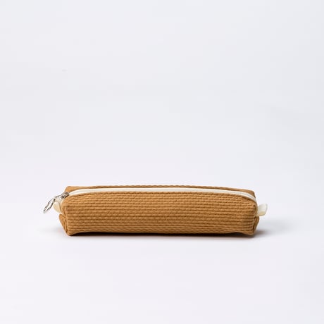 sasicco ペンケース カーキ | 三河木綿 刺子織 | タネイ | 柔道着のペンケース | pen case | khaki