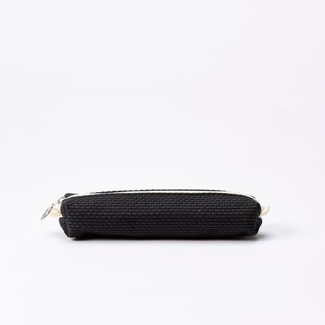 sasicco ペンケース 黒 | 三河木綿 刺子織 | タネイ | 柔道着のペンケース | pen case | black