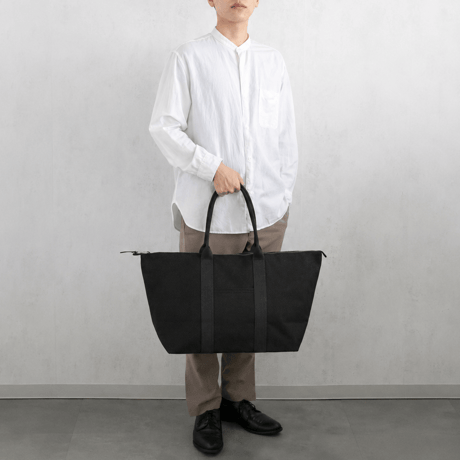 【新商品】sasicco スタイリストバッグ L 黒 | 三河木綿 刺子織 | タネイ | 柔道着のカバン | stylist bag L | black