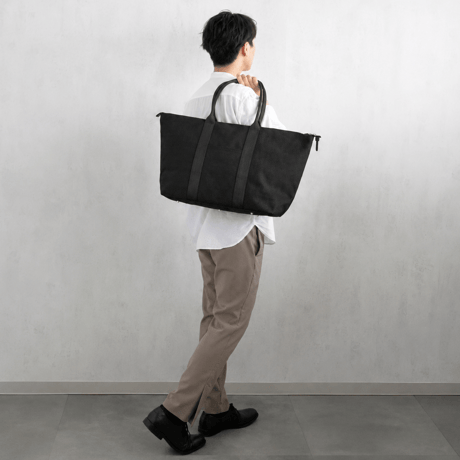 【新商品】sasicco スタイリストバッグ L 黒 | 三河木綿 刺子織 | タネイ | 柔道着のカバン | stylist bag L | black