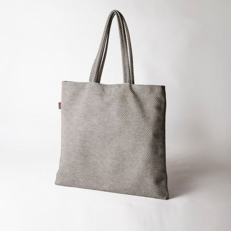 【完売・製造終了】sasicco トラペトート グレー | 三河木綿 刺子織 | タネイ | 柔道着のカバン | trapezoid tote | gray