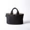 sasicco オーバルトート 黒 | 三河木綿 刺子織 | タネイ | 柔道着のカバン | oval tote | black