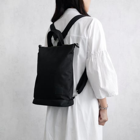 sasicco ポートサイド3WAYバッグ 黒 | 三河木綿 刺子織 | タネイ | 柔道着のカバン | port side 3-way-bag | black