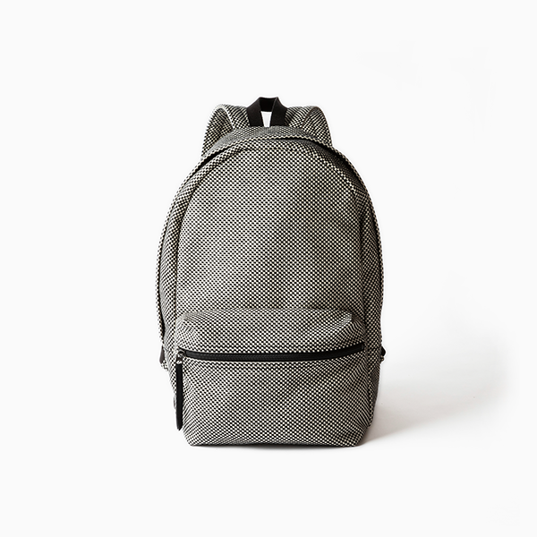 sasicco リュック 白と黒の市松 | 三河木綿 刺子織 | タネイ | 柔道着