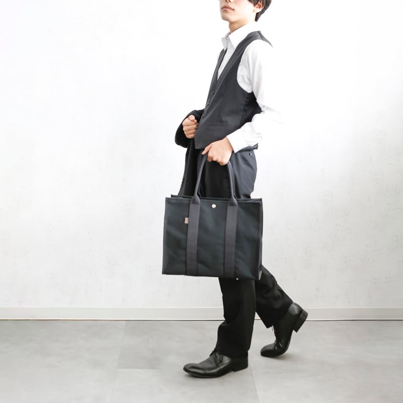 sasicco スクエアトートL 黒 | 三河木綿 刺子織 | タネイ | 柔道着の