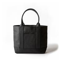 sasicco OBIトートワイド 黒 | オビトートワイド ・横長タイプ | 三河木綿 刺子織 | タネイの柔道着のカバン | obi tote wide | black