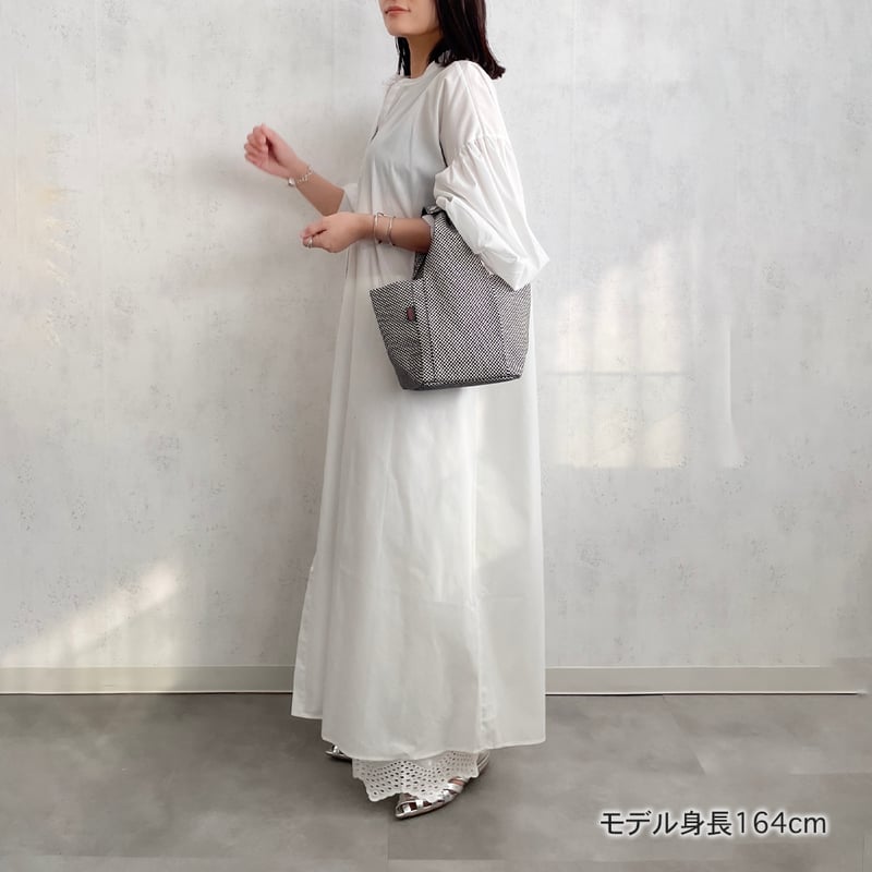 バッグ chobico sasicco サイコロバッグ グレー | 三河木綿 刺子織 | タネイ