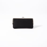 【完売・製造終了】がま口四角　黒