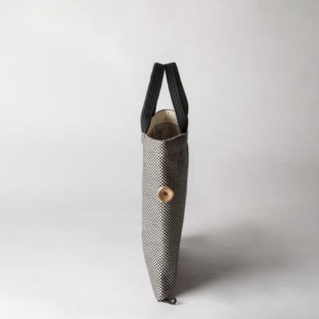 【完売・製造終了】sasicco コンテバッグ ブルーグレー | 三河木綿 刺子織 | タネイ | 柔道着のカバン | conte bag | blue gray
