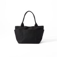 sasicco ポッシュトートM 黒 | 三河木綿 刺子織 | タネイ | 柔道着のカバン | poche tote M | black