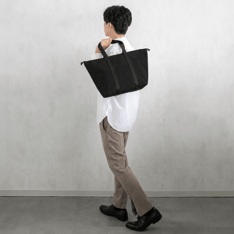【新商品】sasicco スタイリストバッグ M 黒 | 三河木綿 刺子織 | タネイ | 柔道着のカバン | stylist bag M | black