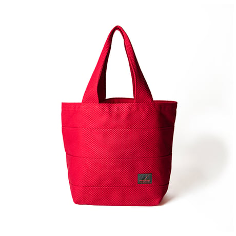 sasicco Tote 40 – Blue Gray, Mikawa Sashiko Cotton with Judo Fabric Handles
