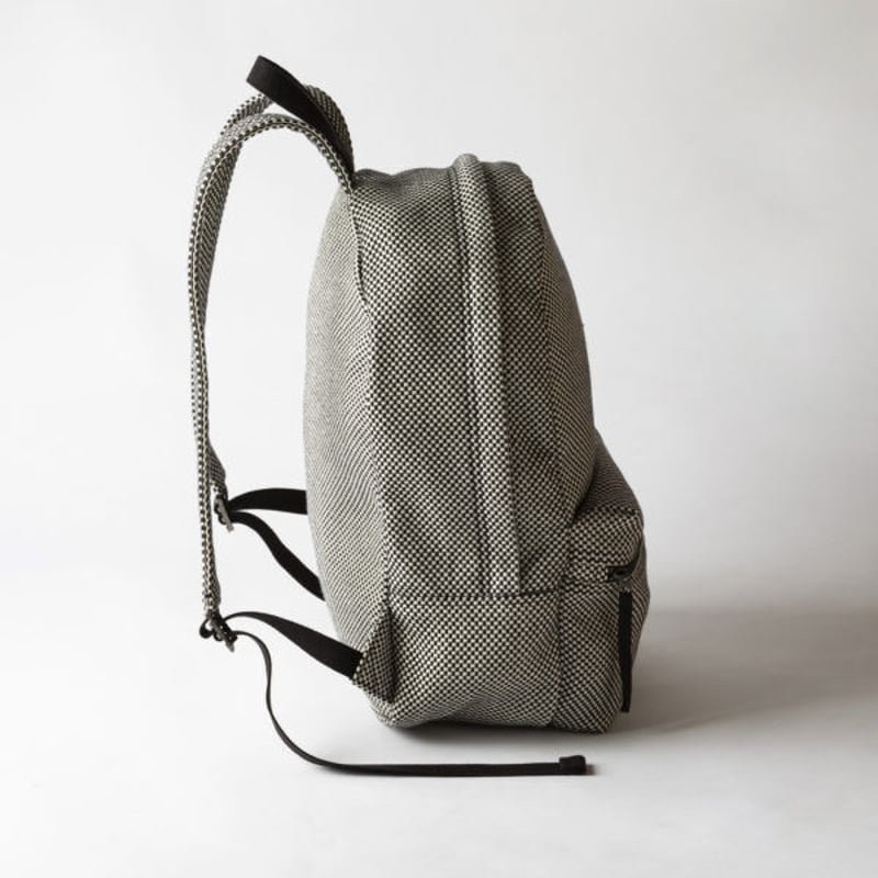 【極美品】sasicco サシッコ 三河木綿 刺子織 リュック 市松 日本製 sasicco リュック 白と黒の市松 | 三河木綿 刺子織 | タネイ | 柔道着