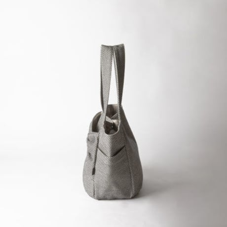 sasicco Kind Bag – Red, Mikawa Sashiko Cotton with Judo Fabric Handles