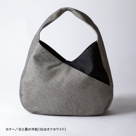 sasicco コンテントバッグ 黒 | 三河木綿 刺子織 | タネイ | 柔道着のカバン | contento bag | black