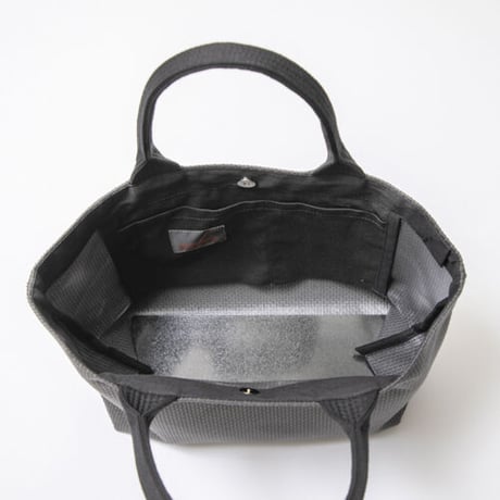 sasicco sasicco Tote – Gray, Mikawa Sashiko Cotton with Judo Fabric Handles