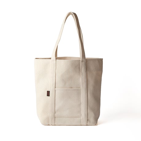 【完売・製造終了】sasicco トート50 白 | 三河木綿 刺子織 | タネイ | 柔道着のカバン | tote 50 | white