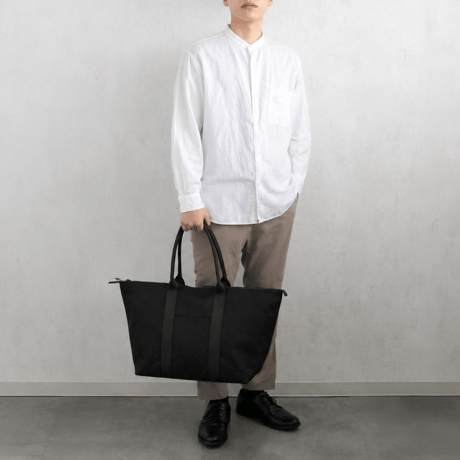 【新商品】sasicco スタイリストバッグ L 黒 | 三河木綿 刺子織 | タネイ | 柔道着のカバン | stylist bag L | black