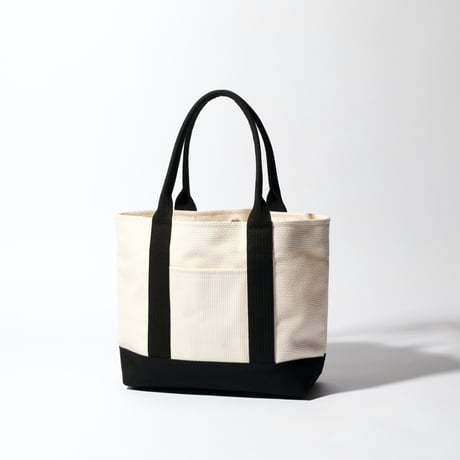 sasicco OBIトートワイド 白 | オビトートワイド ・横長タイプ | 三河木綿 刺子織 | タネイの柔道着のカバン | obi tote wide | white
