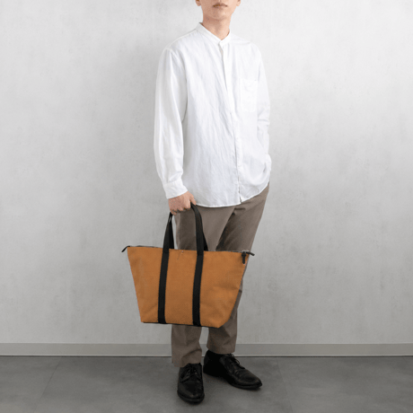 【新商品】sasicco スタイリストバッグ M カーキ | 三河木綿 刺子織 | タネイ | 柔道着のカバン | stylist bag M | khaki