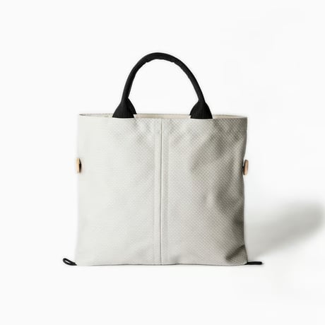 【完売・製造終了】sasicco コンテバッグ アイスグレー | 三河木綿 刺子織 | タネイ | 柔道着のカバン | conte bag | ice gray