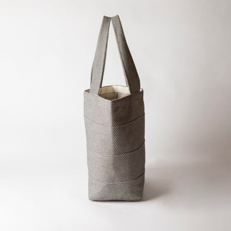 sasicco Tote 40 – Turquoise, Mikawa Sashiko Cotton with Judo Fabric Handles