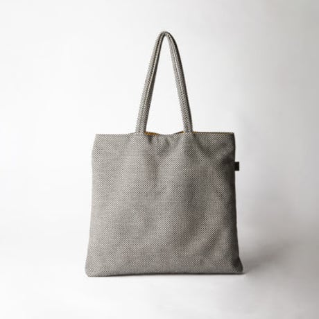 【完売・製造終了】sasicco トラペトート 黒 | 三河木綿 刺子織 | タネイ | 柔道着のカバン | trapezoid tote | black