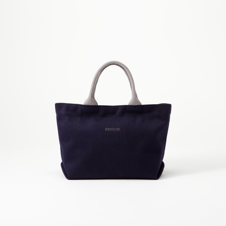 【完売・製造終了】sasiccoトート 紺 | 三河木綿 刺子織 | タネイ | 柔道着のカバン | sasicco tote | navy blue