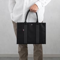 【2026 新商品】sasicco スクエアトートMplus 黒 | 三河木綿 刺子織 | タネイ | 柔道着のカバン | square tote L | black