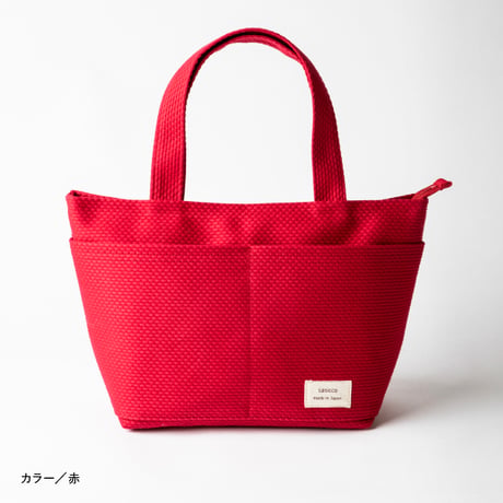 【完売・製造終了】sasicco クローバートート 黒 | 三河木綿 刺子織 | タネイ | 柔道着のカバン | clover tote | black