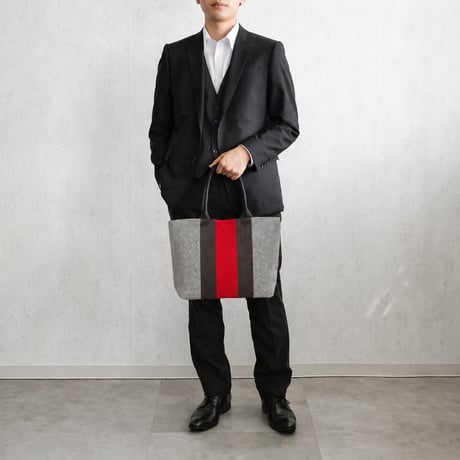 sasicco レイトート 白と黒の市松 | 三河木綿 刺子織 | タネイ | 柔道着のカバン | ray tote | white & black
