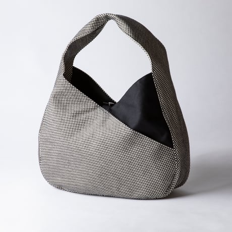sasicco コンテントバッグ 黒 | 三河木綿 刺子織 | タネイ | 柔道着のカバン | contento bag | black