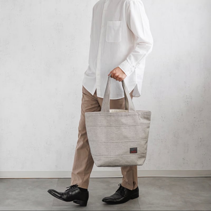 sasicco トート40 オリーブ | 三河木綿 刺子織 | タネイ | 柔道着の