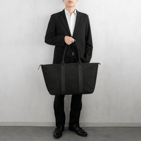 【新商品】sasicco スタイリストバッグ L 黒 | 三河木綿 刺子織 | タネイ | 柔道着のカバン | stylist bag L | black