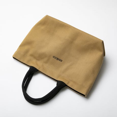 sasicco sasicco Tote – Khaki, Mikawa Sashiko Cotton with Judo Fabric Handles