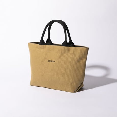 sasicco sasicco Tote – Khaki, Mikawa Sashiko Cotton with Judo Fabric Handles