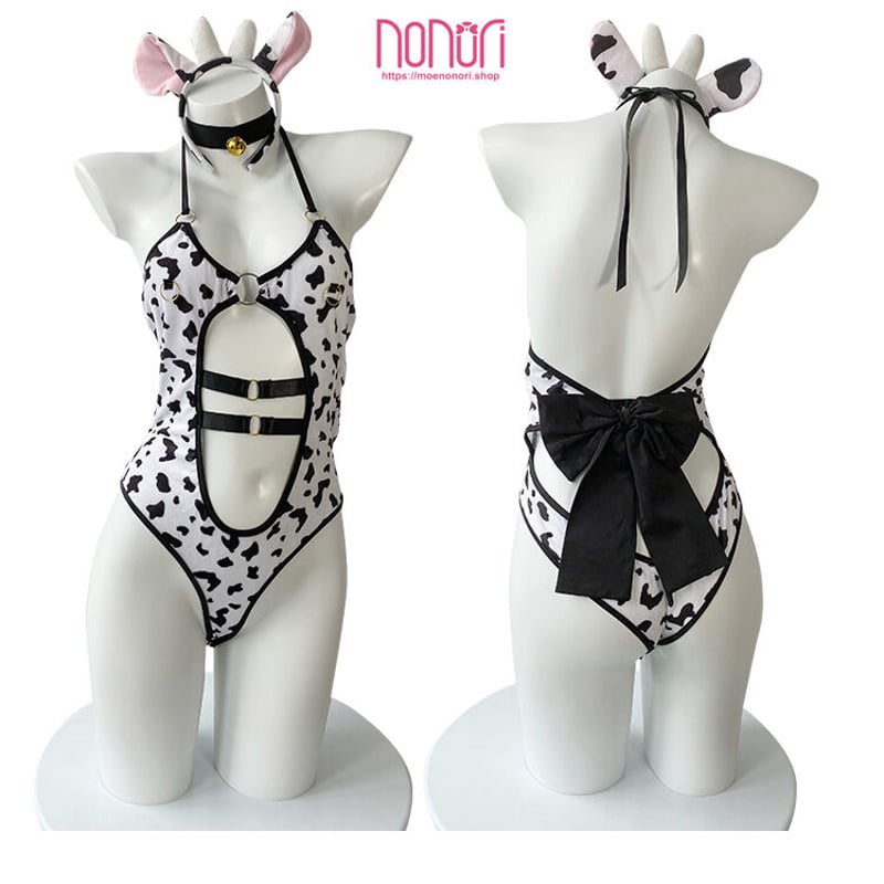 可愛い乳牛柄ボディスーツランジェリー2570 | NONORI E-COMMERCE