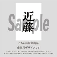 【ALL指用】おもしろ文字ネイル　【新選組編・近藤氏】/1210