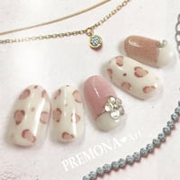 【5枚セット】レオパード（ブラウンピンク）/SET580-584
