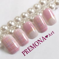 【5枚セット】ツイード（パステルピンク）/SET470-474