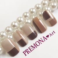 【5枚セット】ブロック（シックブラウン）/SET390-394