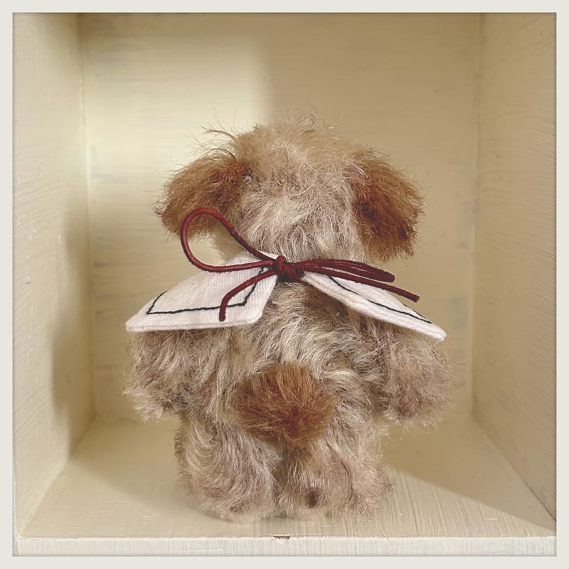 moppel まめmoppel ぬいぐるみ いぬさん　作家 テディベア moppel まめmoppel ぬいぐるみ いぬさん 作家 テディベア
