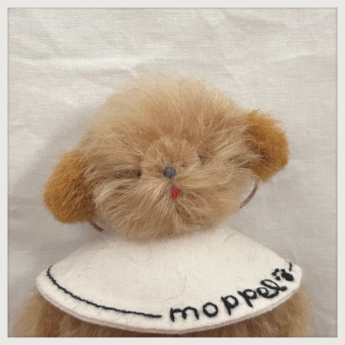moppel まめmoppel ぬいぐるみ いぬさん　作家 テディベア moppel まめmoppel ぬいぐるみ いぬさん 作家 テディベア moppel