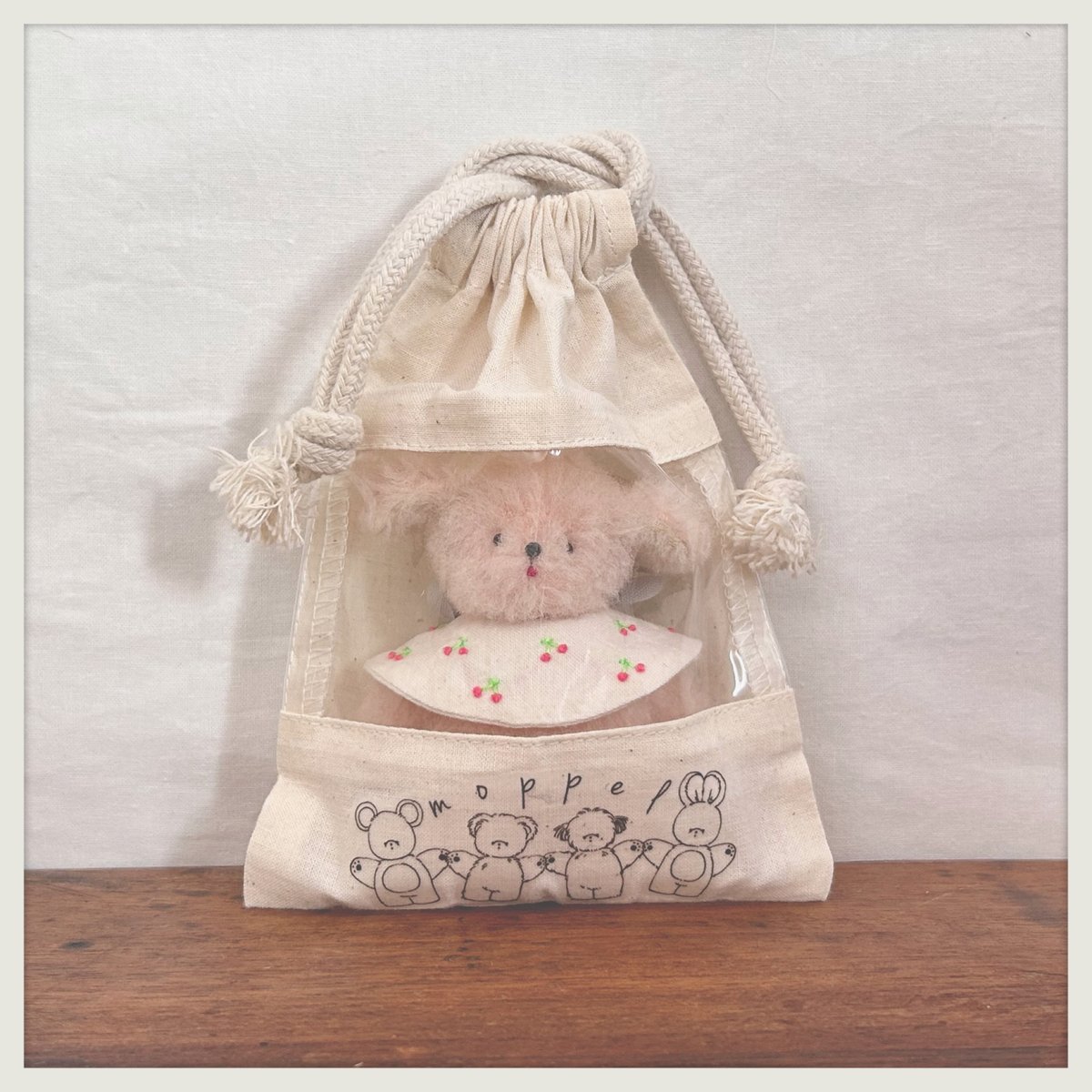 moppel ハンドメイド ぬいぐるみ いぬさん moppel ハンドメイド ぬいぐるみ いぬさん