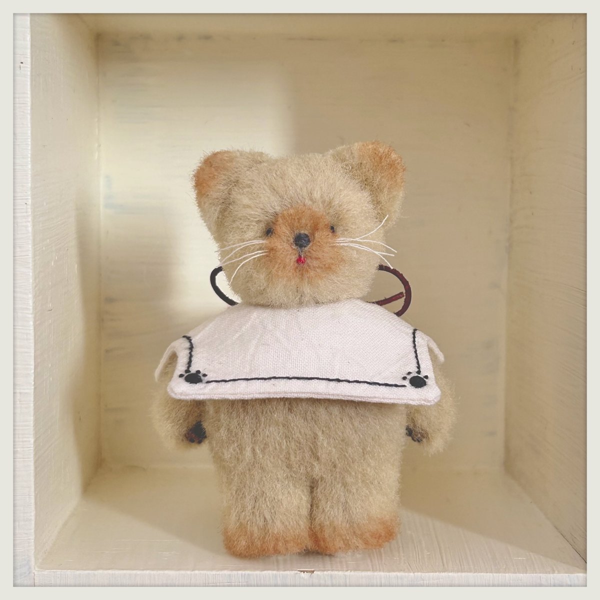 moppel ぬいぐるみ 約15cm 1】「まめmoppel」ねこさん | moppelのぬいぐるみ屋さん